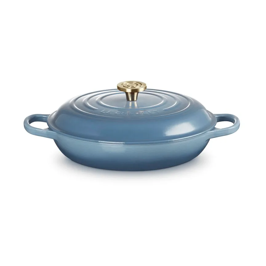 Le Creuset Classic cast iron buffet casserole with glass lid, Chambray, 3.5 l Le Creuset