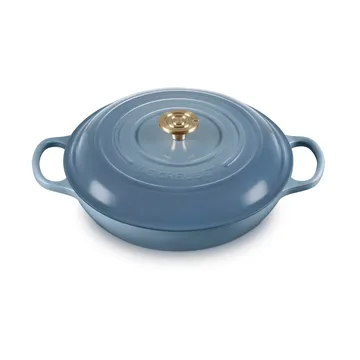 Le Creuset Classic cast iron buffet casserole with glass lid - Chambray, 3.5 l - Le Creuset