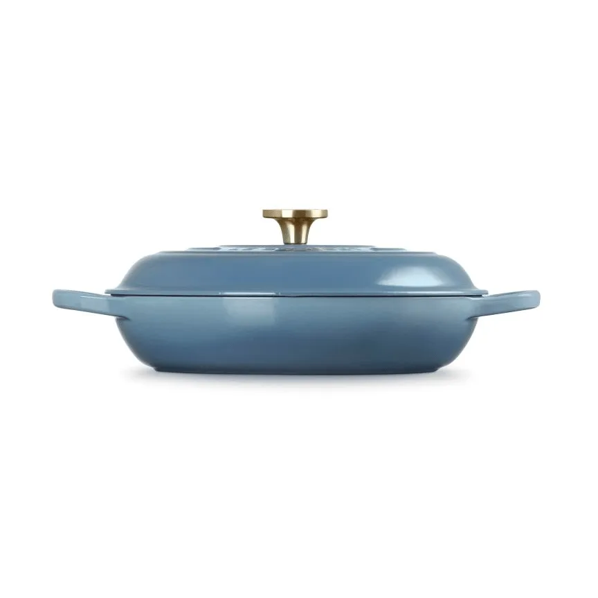 Le Creuset Classic cast iron buffet casserole with glass lid, Chambray, 3.5 l Le Creuset