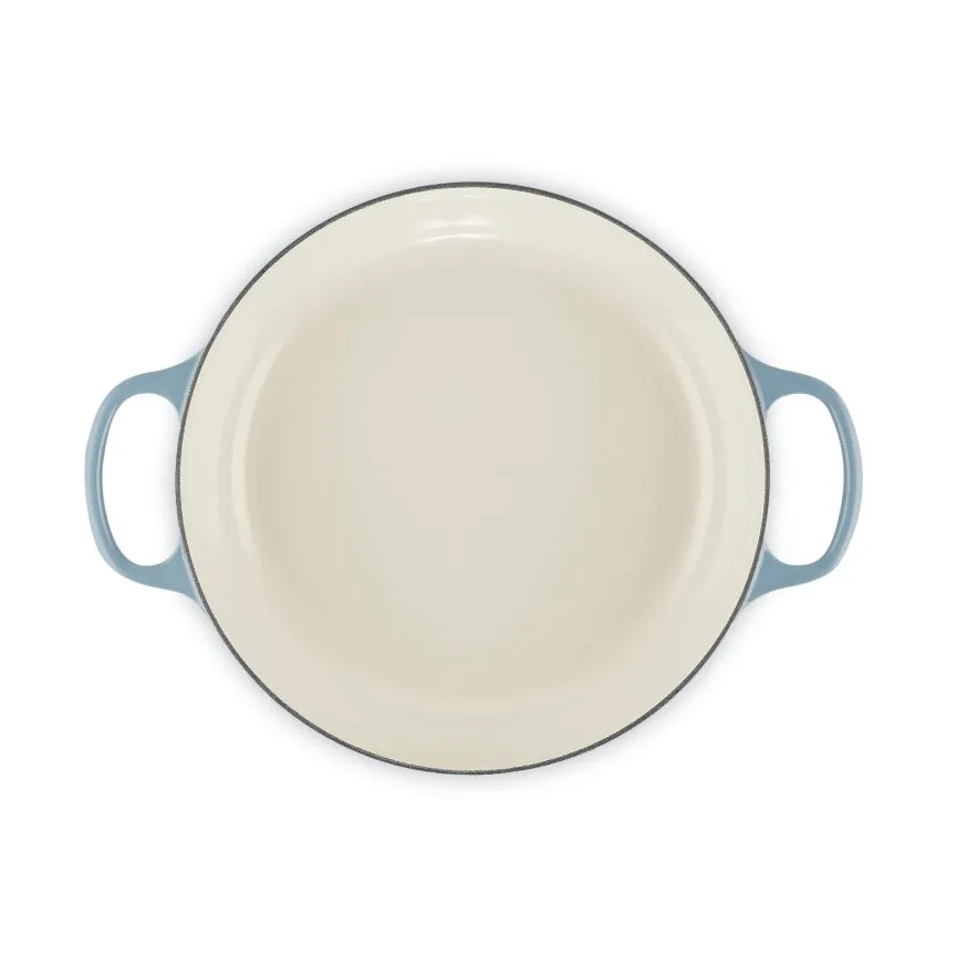Le Creuset Classic cast iron buffet casserole with glass lid, Chambray, 3.5 l Le Creuset
