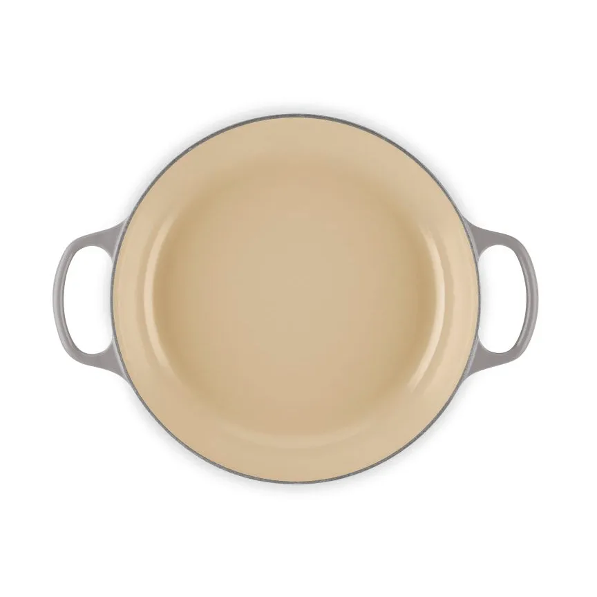 Le Creuset Classic cast iron buffet casserole with glass lid, Flint, 3.5 l Le Creuset