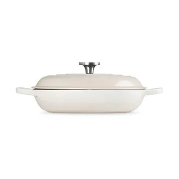 Le Creuset Classic cast iron buffet casserole with glass lid - Meringue, 3.5 l - Le Creuset