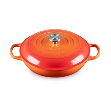 Le Creuset Classic cast iron buffet casserole with glass lid - Volcanic, 3.5 l - Le Creuset