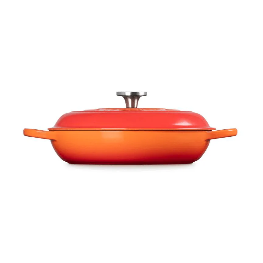 Le Creuset Classic cast iron buffet casserole with glass lid, Volcanic, 3.5 l Le Creuset