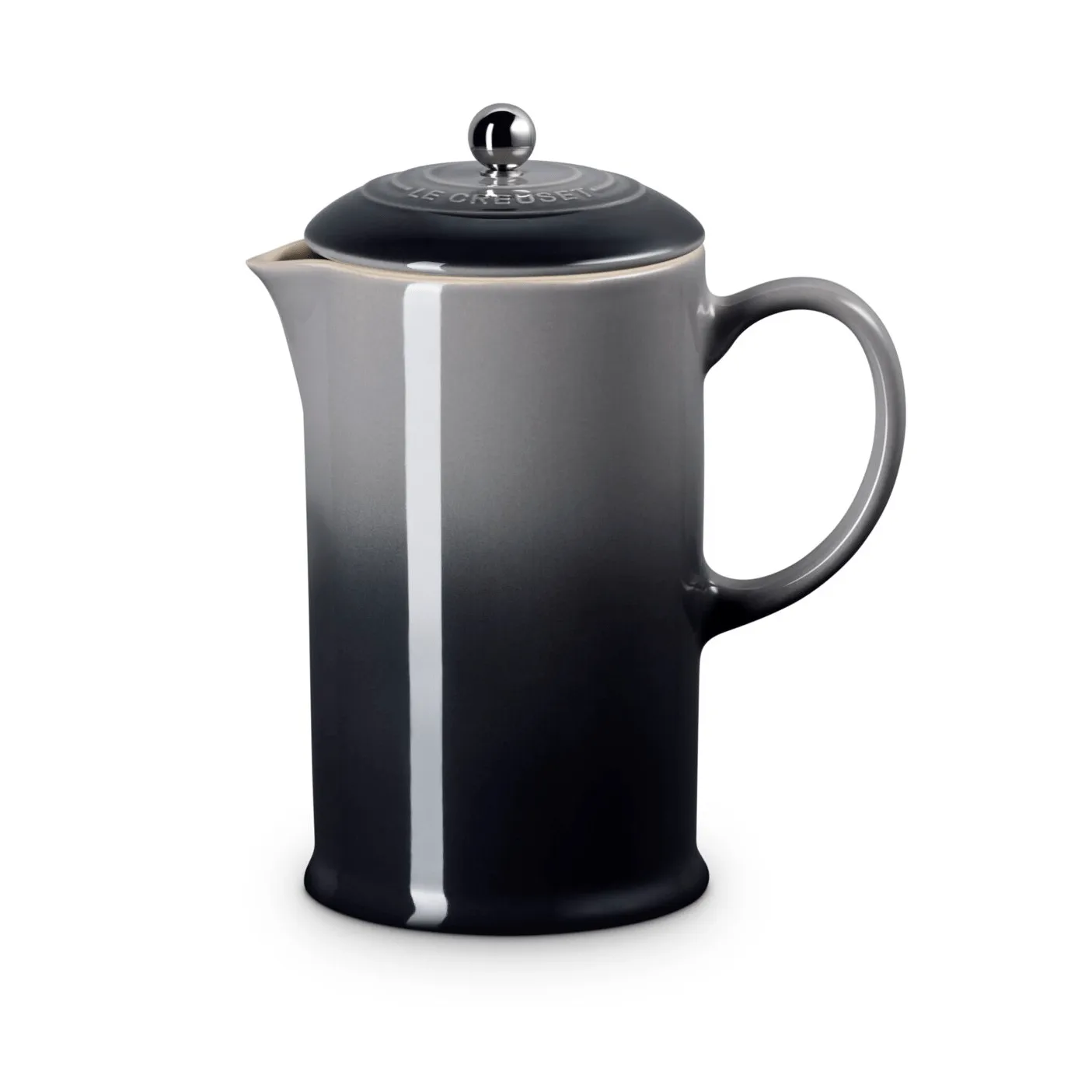 Le Creuset coffee press pot, Flint, 1 l Le Creuset