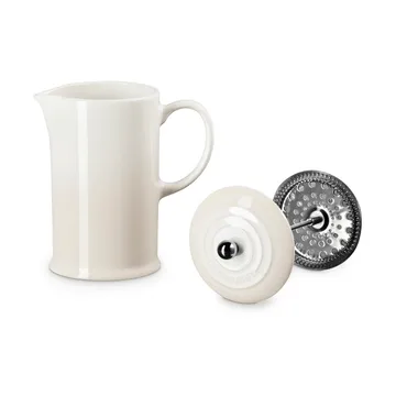 Le Creuset coffee press pot - Meringue, 1 l - Le Creuset