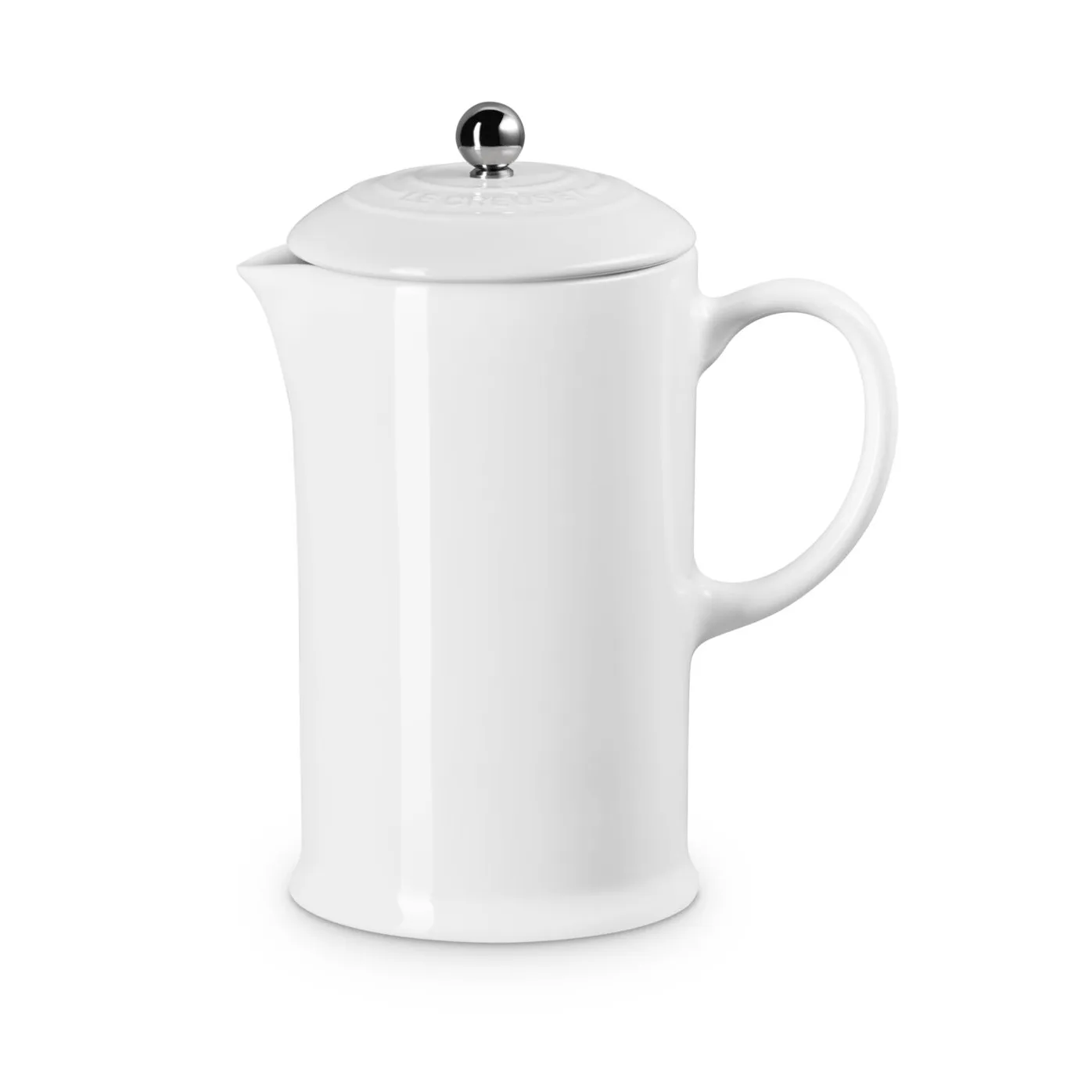 Le Creuset coffee press pot, White, 1 l Le Creuset