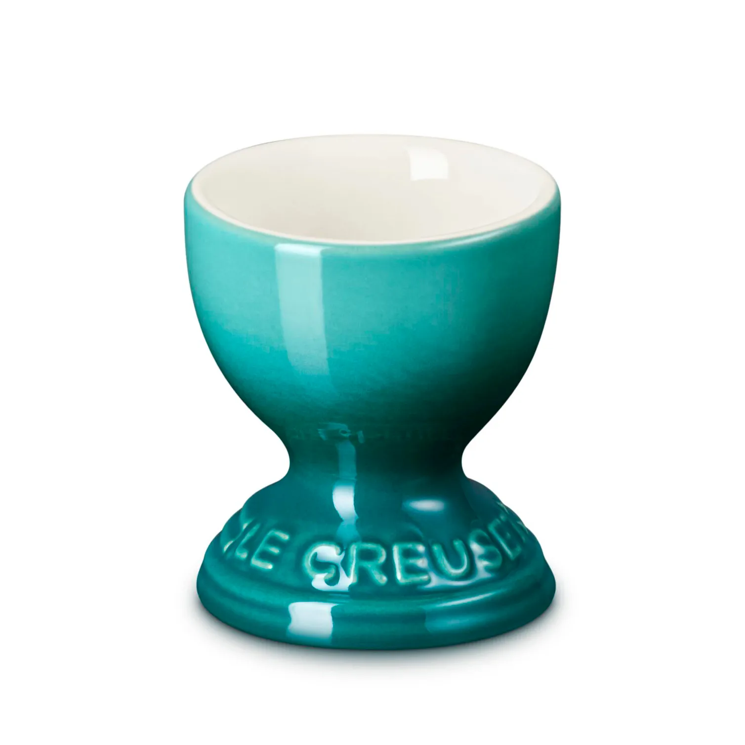 Le Creuset egg cup, Bleu Riviera Le Creuset