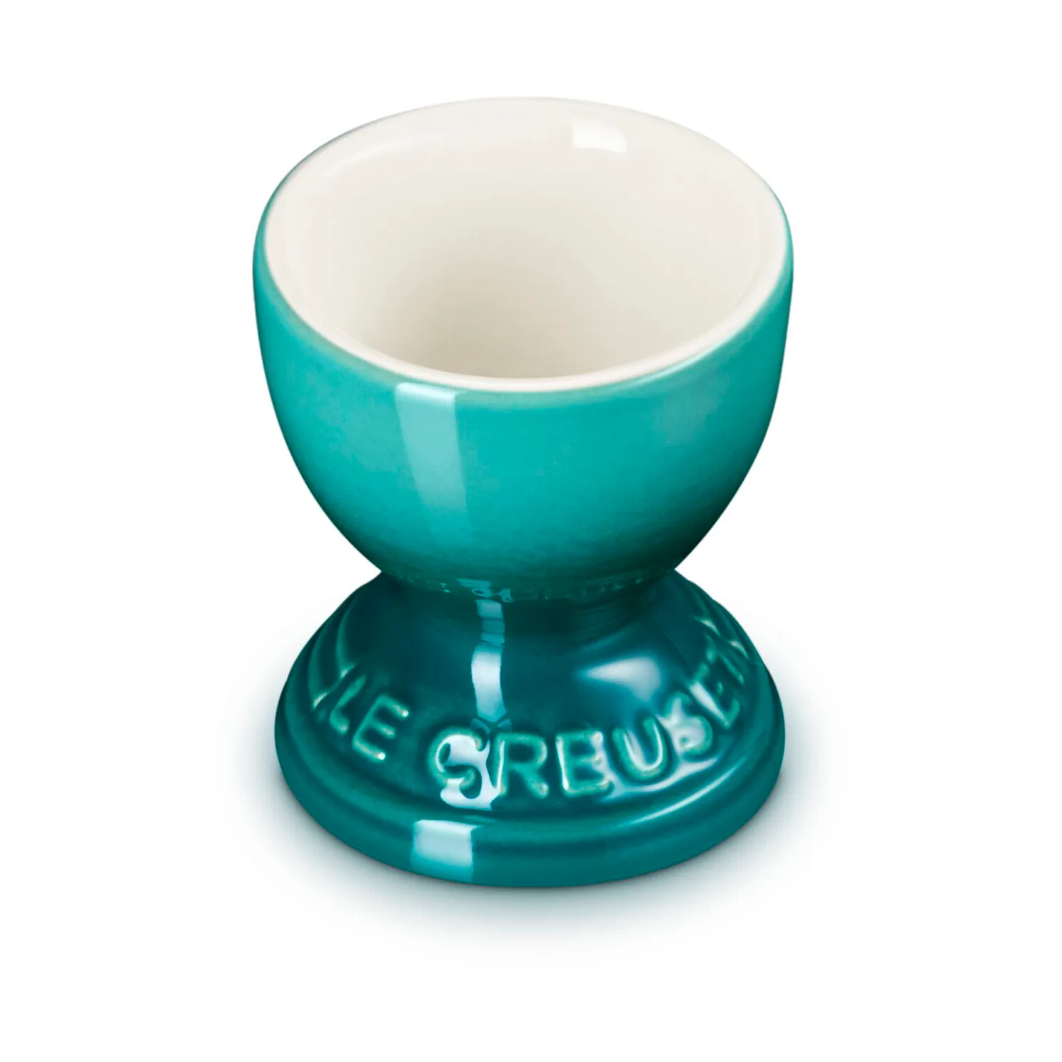 Le Creuset egg cup, Bleu Riviera Le Creuset