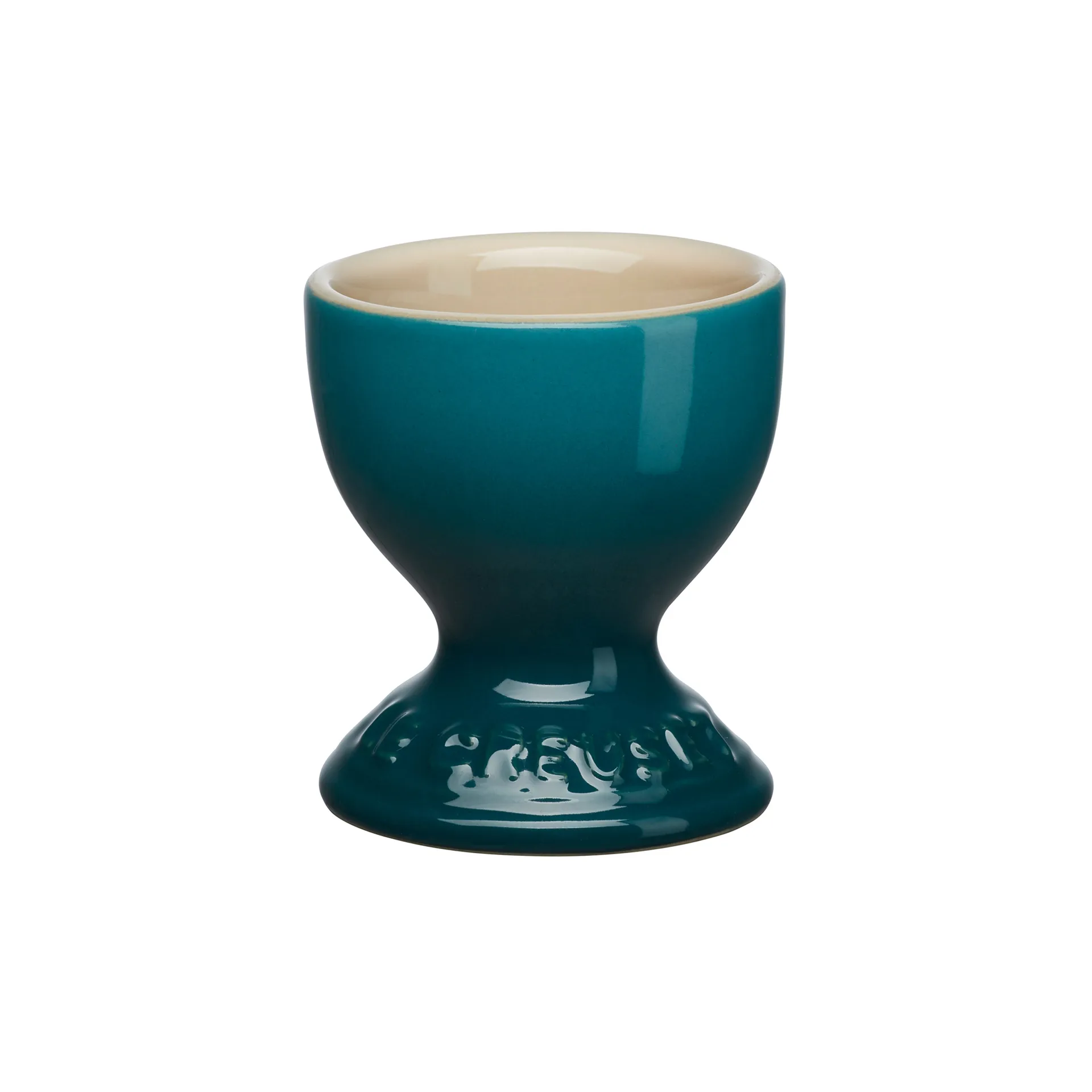 Le Creuset egg cup, Deep Teal Le Creuset