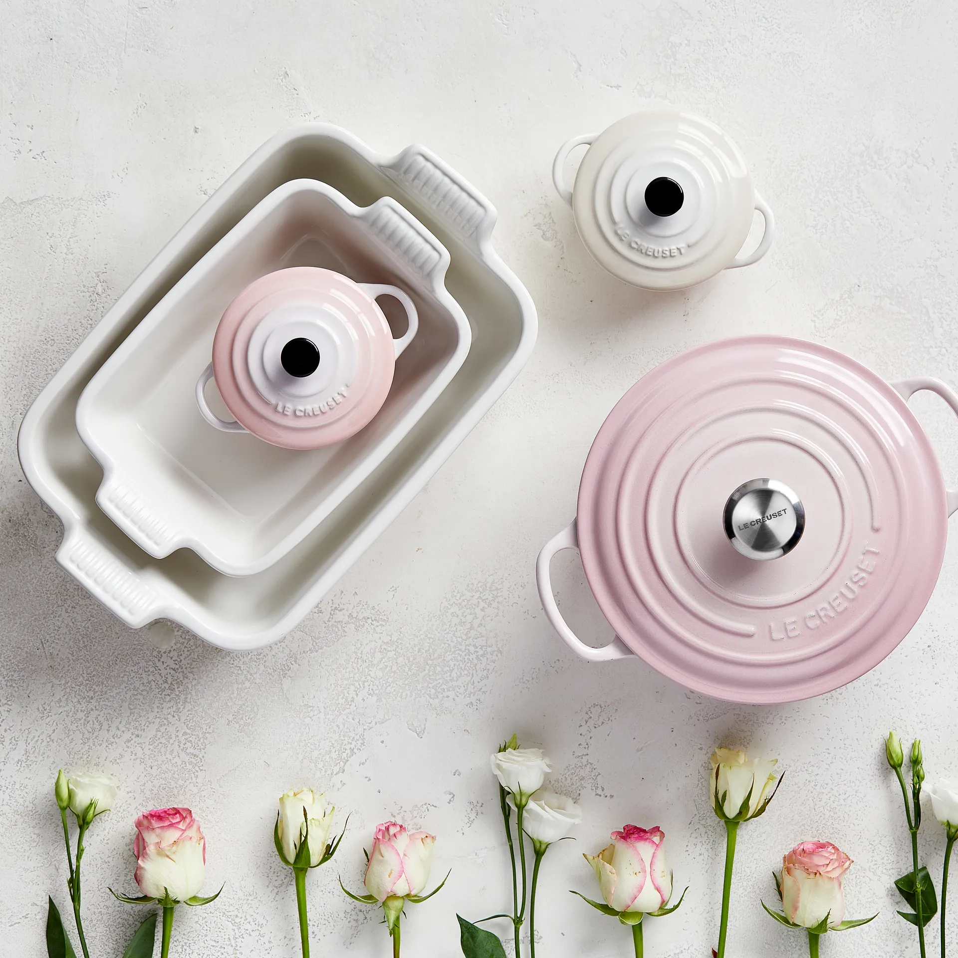 Le Creuset Heritage oven dish 26 cm, Meringue Le Creuset