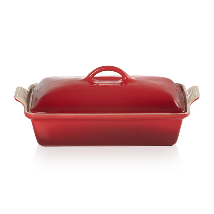 Le Creuset Heritage oven dish with lid 3.8 l - Cerise - Le Creuset