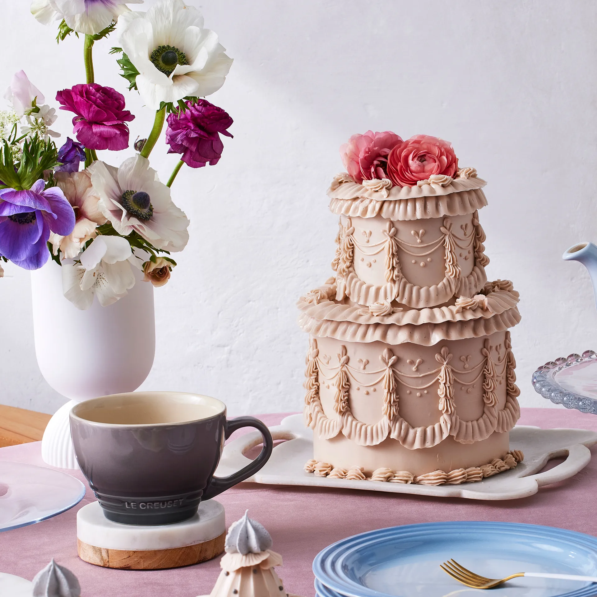 Le Creuset jumbo cup 40 cl, Flint Le Creuset