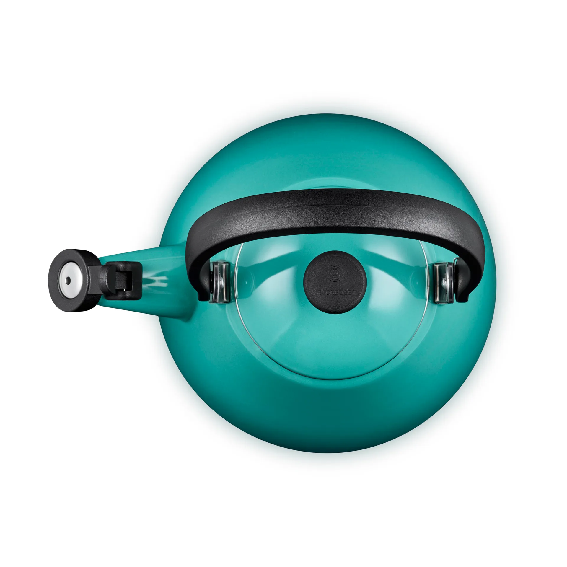 Le Creuset Kone kettle with whistle, Bleu Riviera Le Creuset