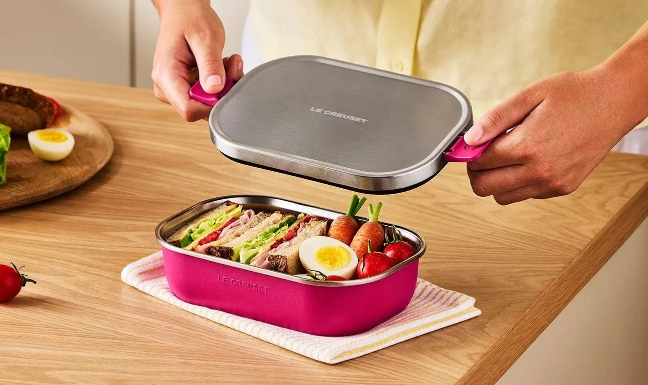Le Creuset On The Go lunch box 0.9 L, Berry Le Creuset