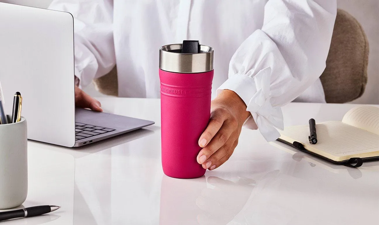 Le Creuset On The Go thermos mug 0.35 L, Berry Le Creuset