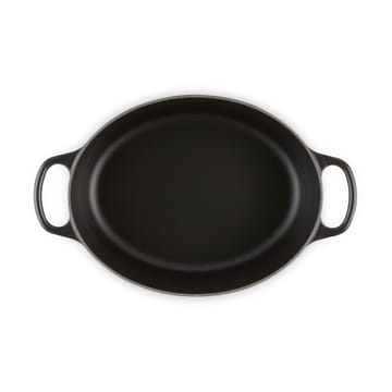 Le Creuset oval casserole 6.3 l - Matte black - Le Creuset