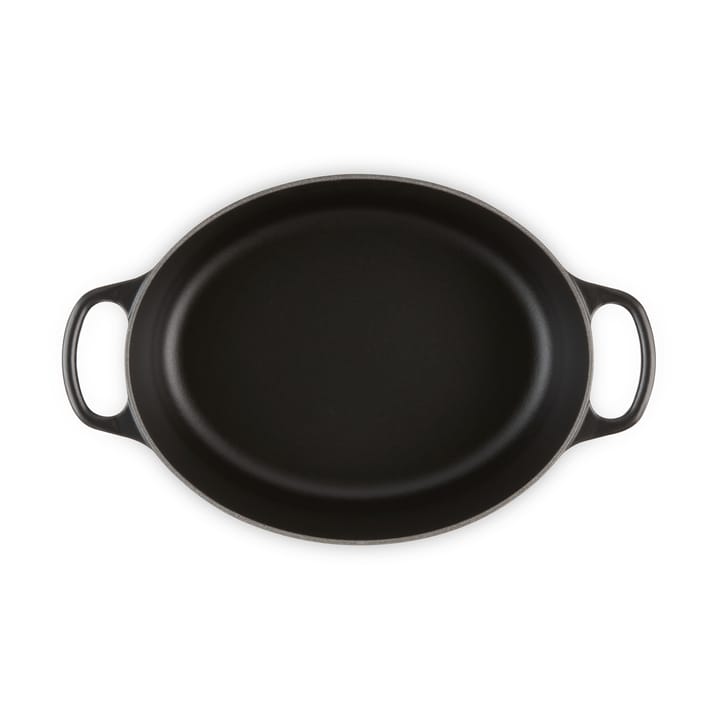 Le Creuset oval casserole 6.3 l, Matte black Le Creuset