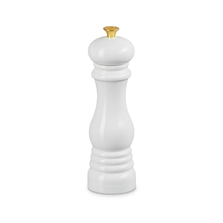 Le Creuset pepper mill 21 cm, White-gold Le Creuset