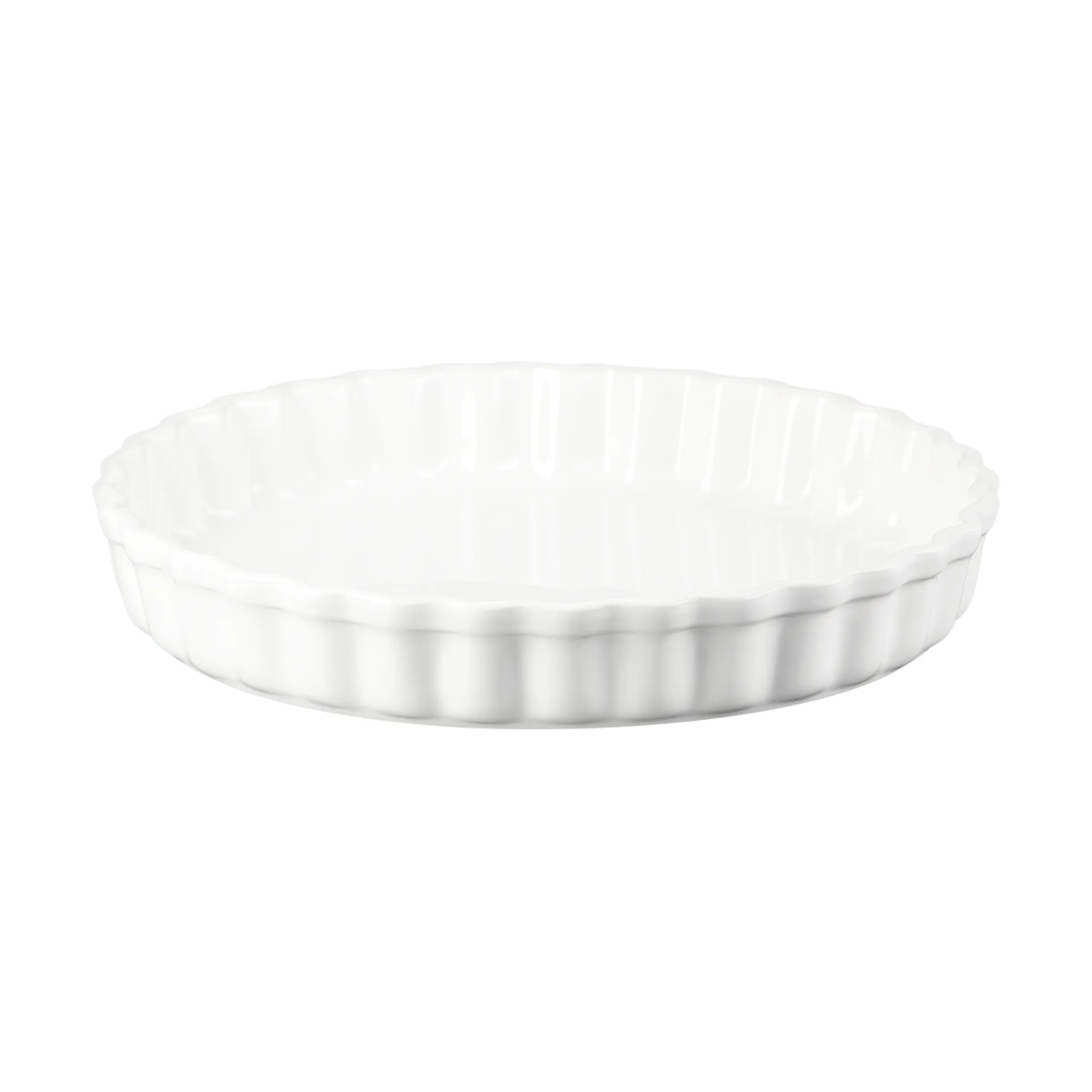 Le Creuset pie dish 28 cm, White Le Creuset