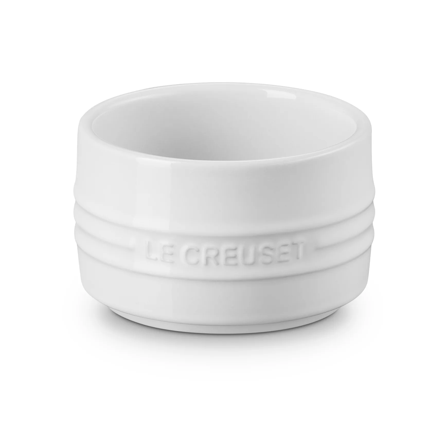 Le Creuset ramekin stackable, White Le Creuset