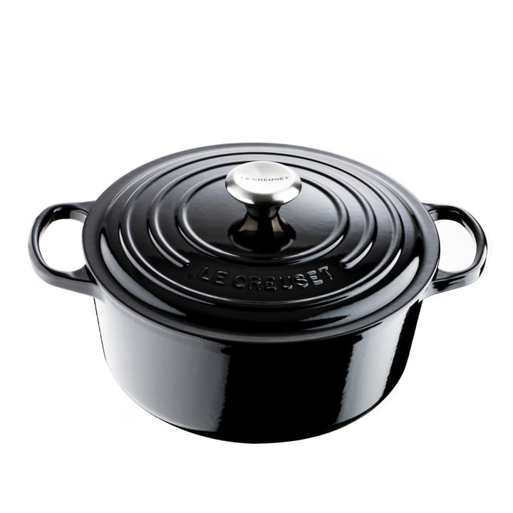 Le Creuset round casserole 5.3 l - Black - Le Creuset