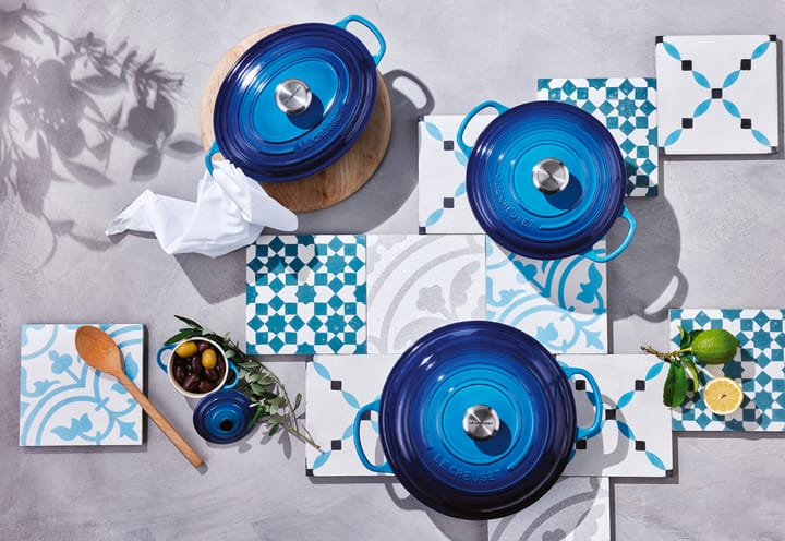 Le Creuset round casserole 6.7 l, Azure blue Le Creuset