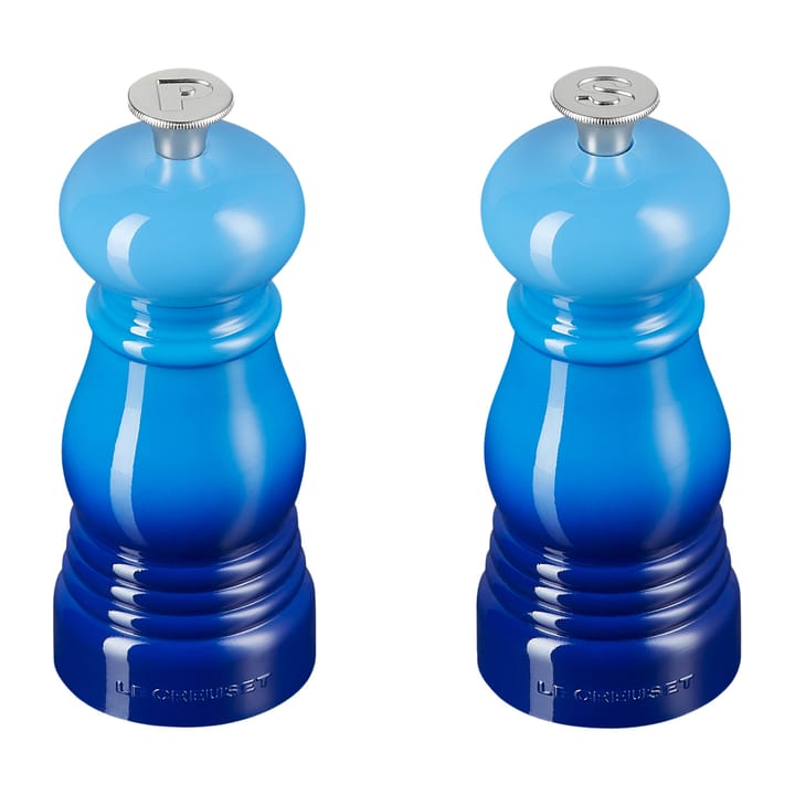 Le Creuset salt- and pepper mill set 11 cm, Azure blue Le Creuset