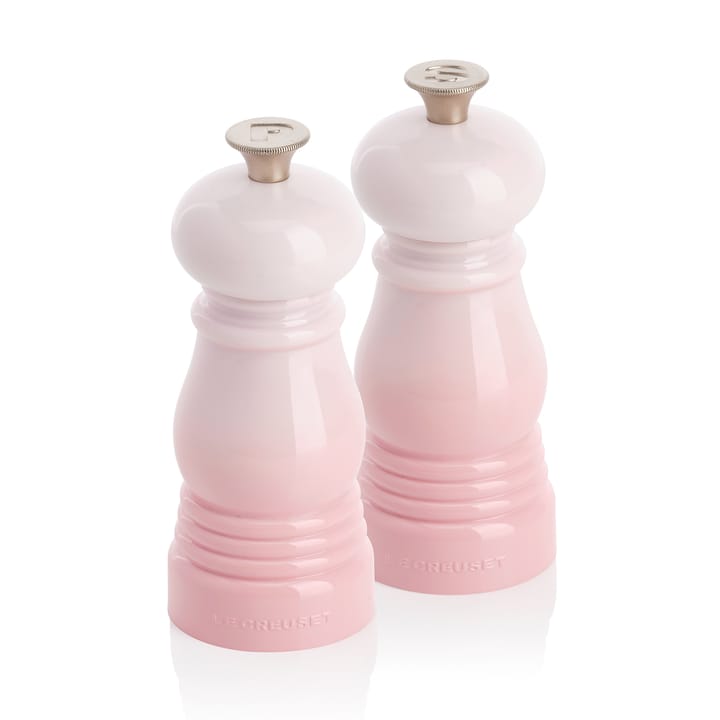 Le Creuset salt- and pepper mill set 11 cm, Shell Pink Le Creuset