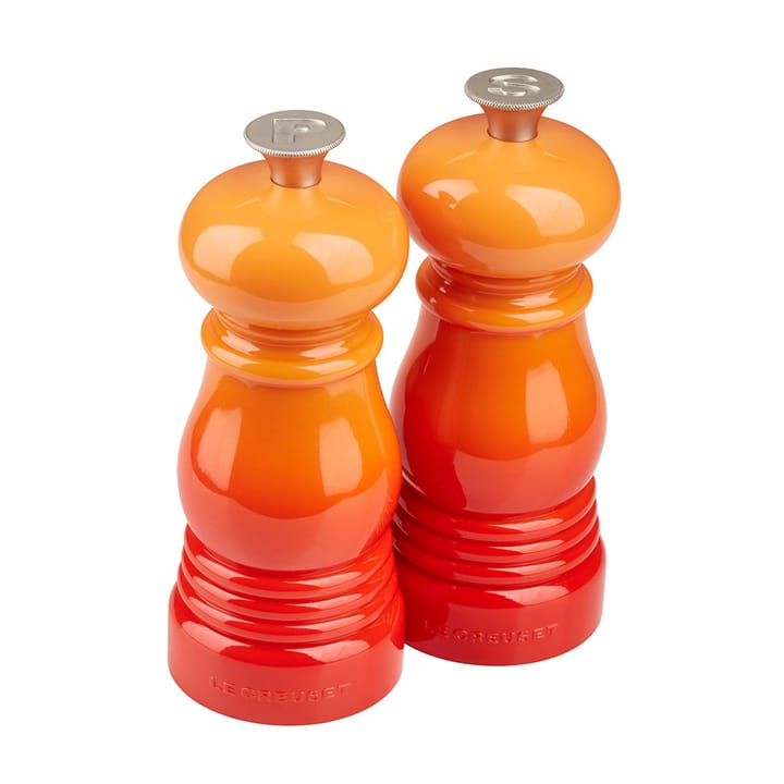 Le Creuset salt- and pepper mill set 11 cm, Volcanic Le Creuset