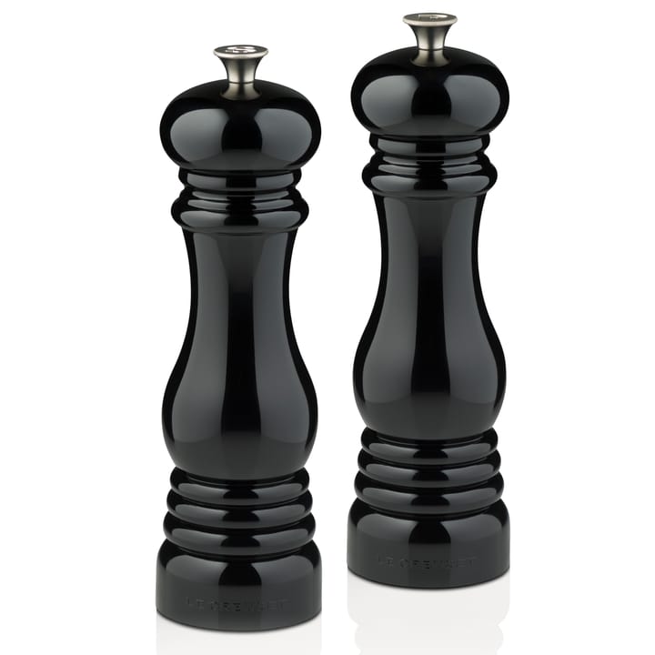 Le Creuset salt- and pepper mill set 21 cm, Black Le Creuset