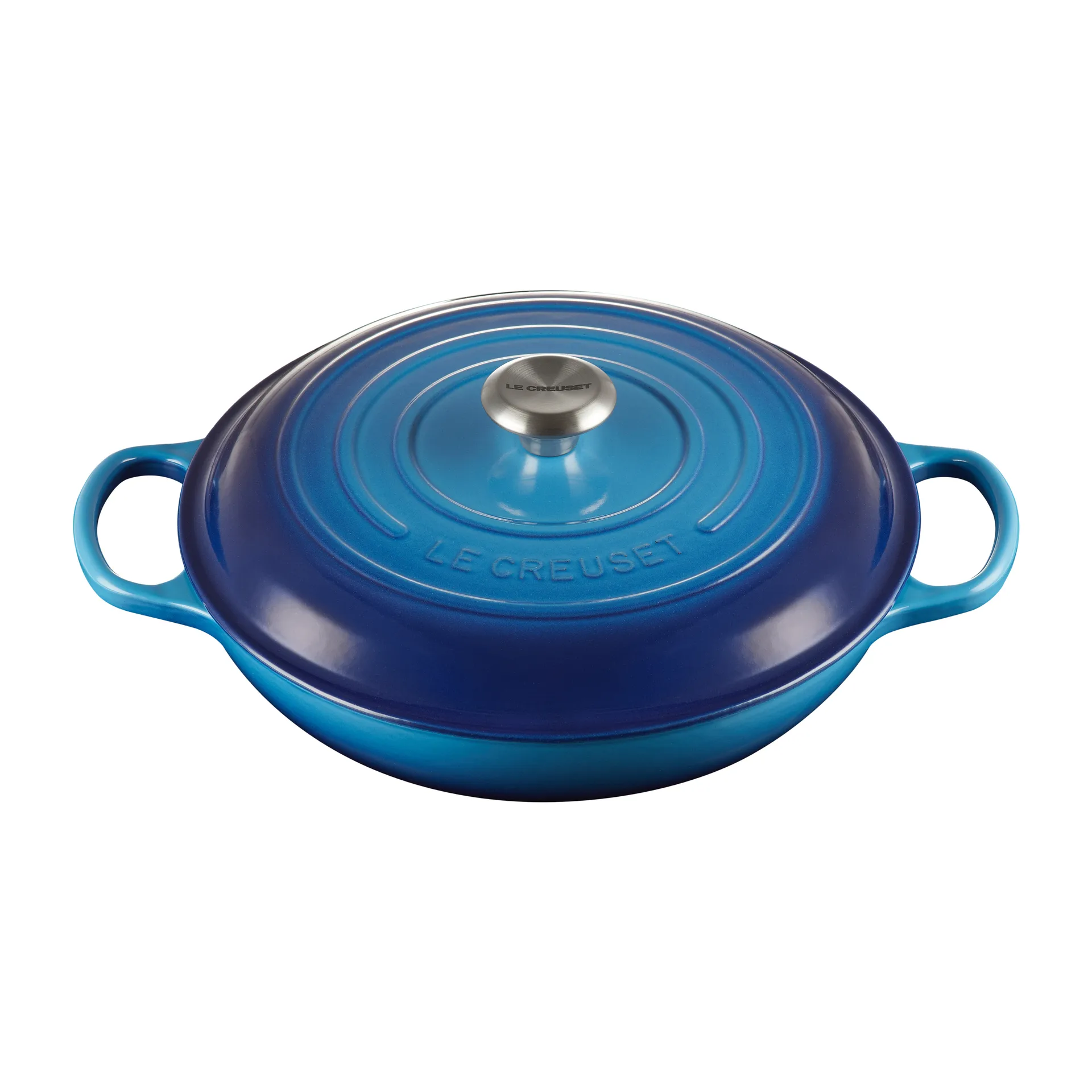Le Creuset shallow casserole 3.5 l, Azure blue Le Creuset