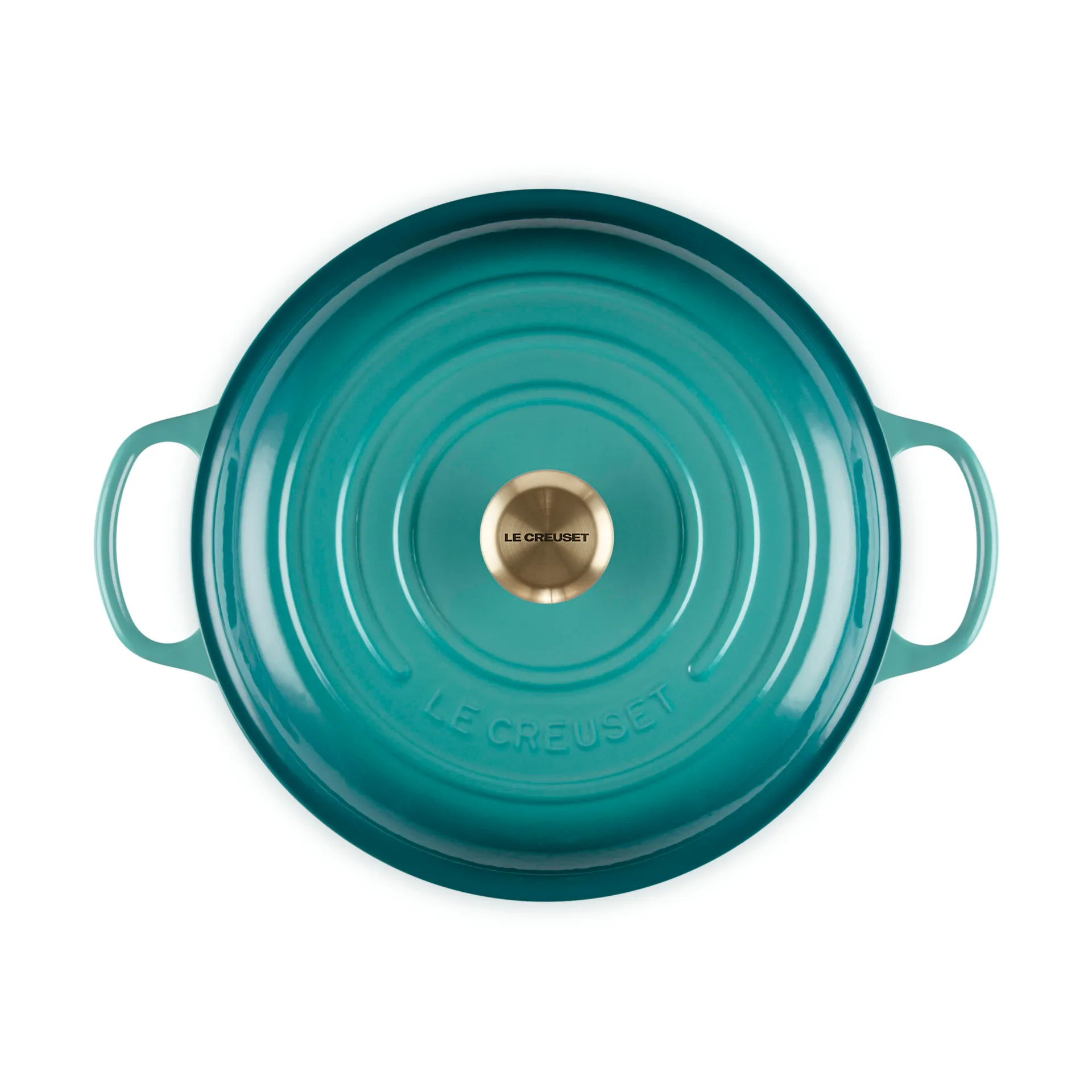 Le Creuset shallow casserole 3.5 l, Bleu Riviera Le Creuset