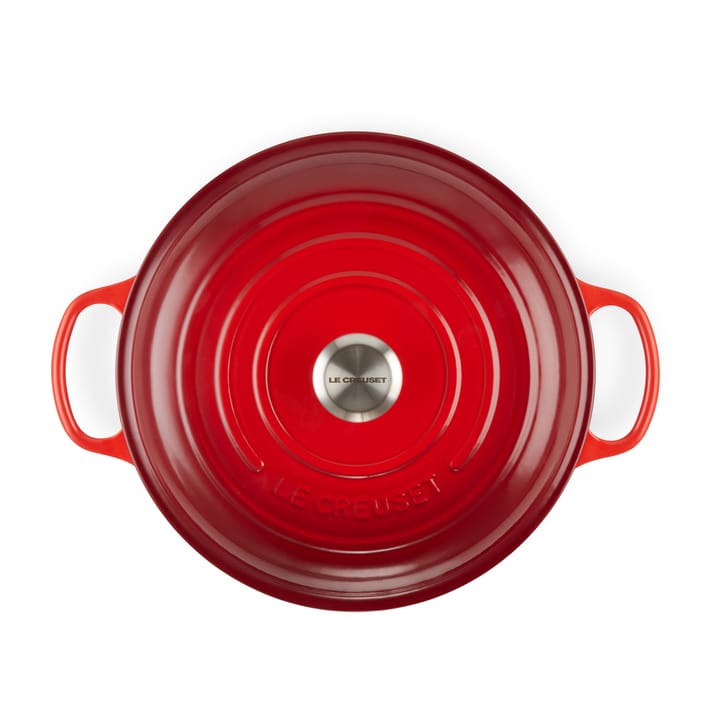 Le Creuset shallow casserole 3.5 l, Cerise Le Creuset