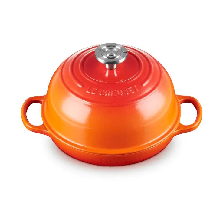 Le Creuset Signature cast iron bread pan, Volcanic, 1.6 l, 24 cm Le Creuset