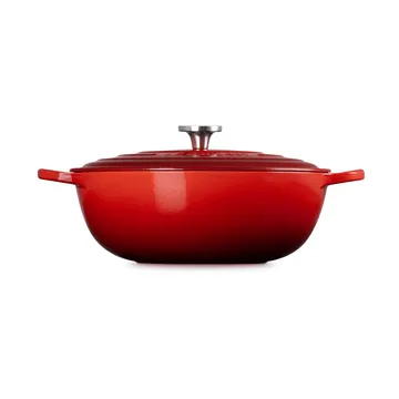 Le Creuset Signature cast iron casserole pot - Cerise, 7 l - Le Creuset