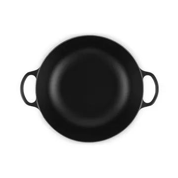 Le Creuset Signature cast iron casserole pot - Matte Black, 7 l - Le Creuset