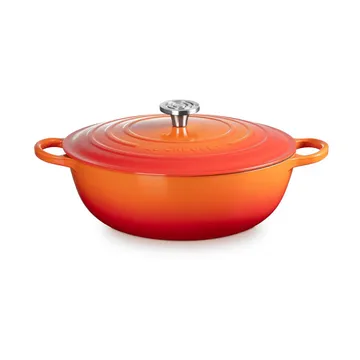 Le Creuset Signature cast iron casserole pot - Volcanic, 7 l - Le Creuset
