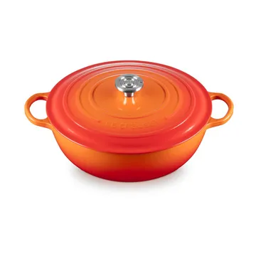 Le Creuset Signature cast iron casserole pot - Volcanic, 7 l - Le Creuset