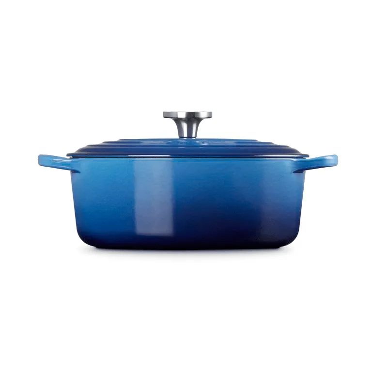 Le Creuset Signature cast iron oval casserole, Azure, 4.1 l Le Creuset