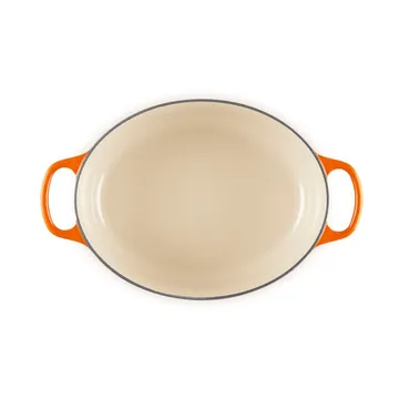Le Creuset Signature cast iron oval casserole - Volcanic, 4.1 l - Le Creuset
