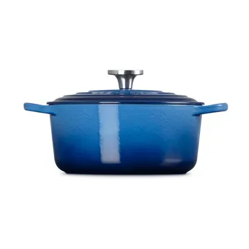 Le Creuset Signature cast iron round casserole - Azure, 4.2 l - Le Creuset