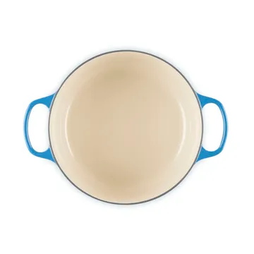 Le Creuset Signature cast iron round casserole - Azure, 5.3 l - Le Creuset
