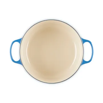 Le Creuset Signature cast iron round casserole - Azure, 6.7 l - Le Creuset