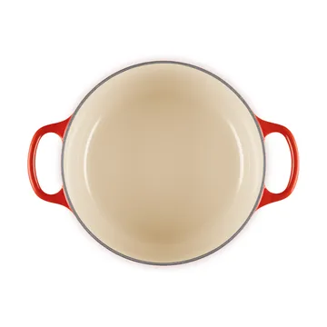 Le Creuset Signature cast iron round casserole - Cerise, 3.3 l - Le Creuset