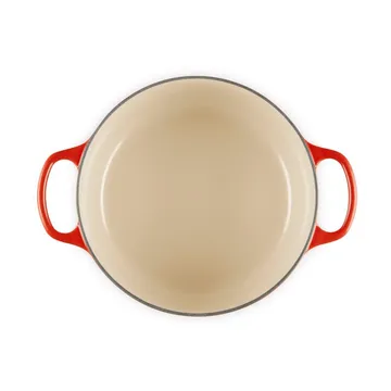 Le Creuset Signature cast iron round casserole - Cerise, 4.2 l - Le Creuset