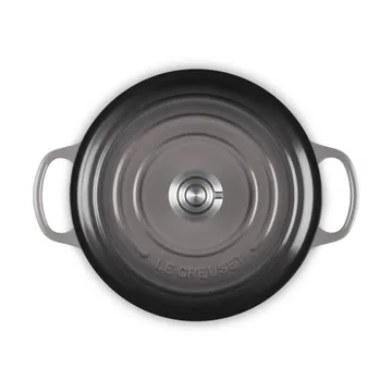 Le Creuset Signature cast iron round casserole - Flint, 4.2 l - Le Creuset