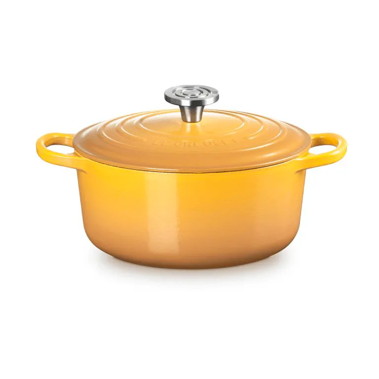 Le Creuset Signature cast iron round casserole, Nectar, 4.2 l Le Creuset