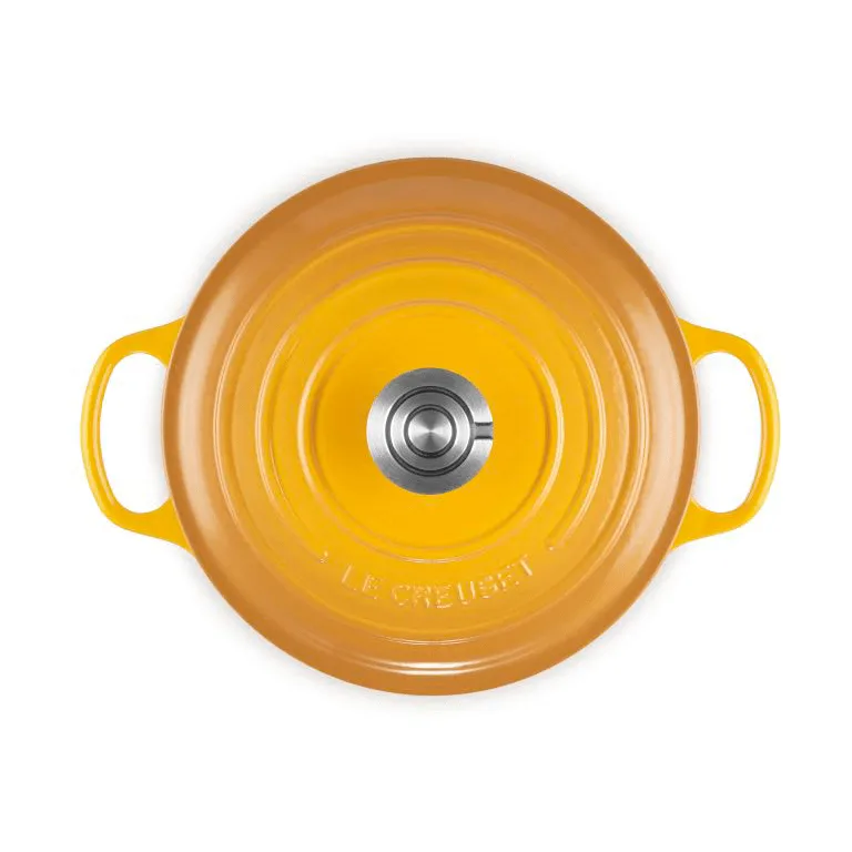 Le Creuset Signature cast iron round casserole, Nectar, 4.2 l Le Creuset