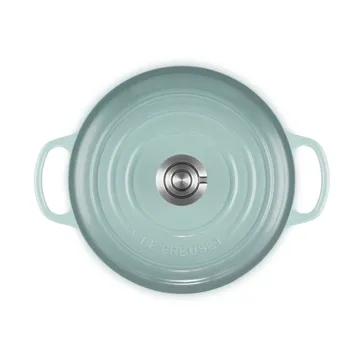 Le Creuset Signature cast iron round casserole - Sea Salt, 4.2 l - Le Creuset